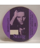 STING / THE POLICE - VINTAGE ORIGINAL CONCERT CLOTH TOUR BACKSTAGE PASS - $13.68 CAD