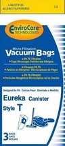 EnviroCare Replacement Vacuum Bags for Eureka Style T 970 980 Canisters (9) - $12.63