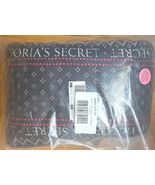 VICTORIA’S SECRET SHERPA Blanket HOLIDAY &#39;23 BLACK FAIR ISLE SCRIPT LOGO... - $457.58 MXN
