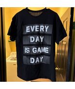 “Every Day Is Game Day” Graphic Tee T-shirt  by Hype (L) Large Black - $13.96 CAD