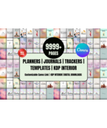 9999 Pages PLR Canva Template Bundle 200 Canva Templat - $90.03 MXN