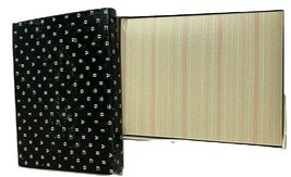 C.R. Gibson Guest Book peach Striped  With Box Space 510 Guests - £12.60 GBP