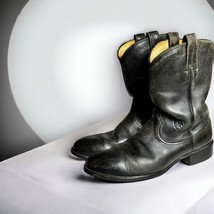 Ariat Mens Roper Black Cowboy Boot 35501 Pull On - £27.53 GBP