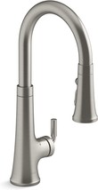 Kohler 23766-VS Tone Touchless Kitchen Sink Faucet - Vibrant Stainless - £317.34 GBP