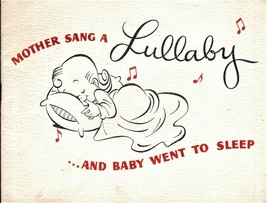 Mother Sang a Lullaby and Baby Went to Sleep - Vinyage 1946 - $55.67 MXN