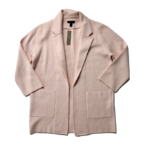 NWT J.Crew Sophie in Subtle Pink Open-Front Sweater Blazer Cardigan XS $148 - £74.00 GBP