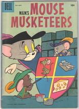 M.G.M.&#39;s Mouse Musketeers Comic Book #9 Dell Comics 1957 FINE- - £8.74 GBP