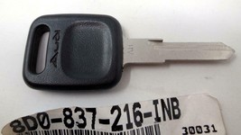 New Audi Oem Factory Ignition Key 8D0837216INB Ships Today - £68.01 GBP