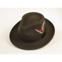 Men's Broner Wool Hat Classic Soft Fedora STREETWISE 73-042 Brown image 5