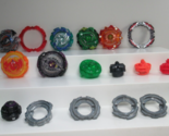 Beyblade mixed lot Metal &amp; plastic pieces TOMY Revive Phoenix Rip fire f... - £15.65 GBP