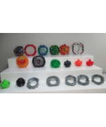 Beyblade mixed lot Metal &amp; plastic pieces TOMY Revive Phoenix Rip fire f... - £15.62 GBP