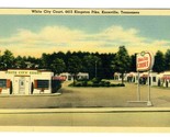 White City Court Motel Linen Postcard Kingston Pike Knoxville Tennessee  - $13.86
