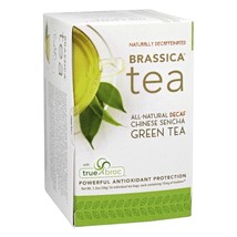 Brassica Tea Decaf Sencha Green Tea with truebroc, 16 Tea Bags - $11.15