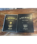 1976 Vintage Holy Bible Bicentennial Limited Liberty Edition With Box RARE - $2,827.17 MXN
