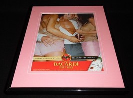 2002 Bacardi by Night Rum Framed 11x14 ORIGINAL Vintage Advertisement - $34.64