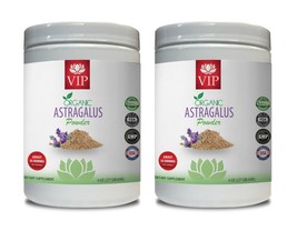 immune boosting - ORGANIC Astragalus Powder - activates immune cells 2 Bottles - $42.03