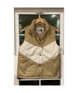 THE NORTH FACE WOMEN&#39;S SYLVESTER VEST sz small s tan cream oatmeal colors - $45.00