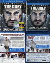 Grey The BLU-RAY Liam Neeson Universal Video 2 Discs Embossed Slipcover New - £15.98 GBP