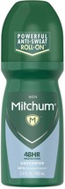 Mitchum Antiperspirant Deodorant Roll On for Men, 48 Hr Protection, Dermatologis - £13.58 GBP