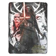 Star Wars The Force Awakens First Order Micro Raschel Throw Blanket - $24.99
