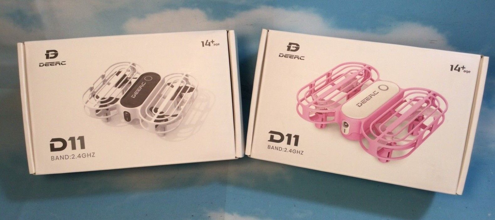 DEERC D11 Mini Drone Auto Hover Circle Fly 3 Speed Headless Mode 2 Batte... - $27.95