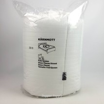 IKEA KARNMOTT Full/Queen Comforter &amp; 2 Pillowcases White New - £75.07 GBP