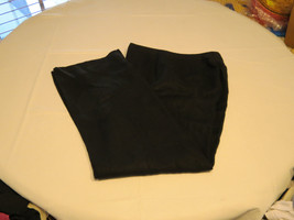Womens Lauren Ralph Lauren 8 linen pants slacks casual dress black EUC L... - £24.47 GBP