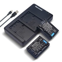 Newmowa NP-FV50 Battery (2 Pack) and Dual USB Charger Kit for Sony NP-FV50 and S - £35.25 GBP