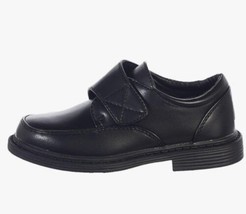 Lito Boys Matte Dress Shoes w/Velco  Strap Black Sz 9 - $14.99