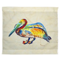 Betsy Drake Gertrude Pelican B Outdoor Wall Hanging 24x30 - £38.82 GBP