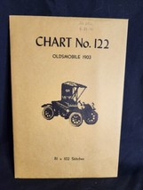 Babs Fuhrmann Petit Point Chart No. 122 Oldsmobile 1903 Vintage Rare - $24.74