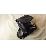 Crane &amp; Viceroy Black Leather Men&#39;s Cross Body Travel Bag - $441.12 MXN