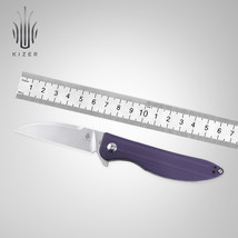 Kizer Sway Back G10/Micarta Handle with N690 Steel Blade - $94.00