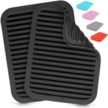 Zulay 2 Pack (9&quot;X12&quot;) Silicone Trivets For Hot Pots And Pans - Multi-Pur... - $18.99
