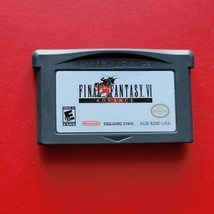 Final Fantasy VI Game Boy Advance RPG Classic Authentic Saves Nintendo GBA - £88.68 GBP