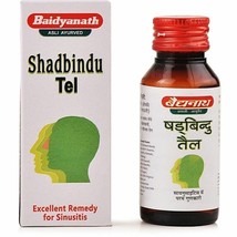 Baidyanath Shadbindu Tel (50ml) Ayurvedic Tail Oil for Relief in sinusitis - £8.72 GBP