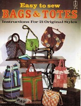 1977 21 Original Tennis Sailor Bags Totes Pouches Easy To Sew Patterns - £10.45 GBP