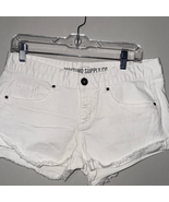 Mossimo Supply Co. Women&#39;s Crisp White Jean Shorts - $180.07 MXN