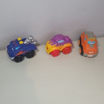 Hasbro Mini Tonka Trucks/Cars 2.5&quot; Little Tikes Vehicle Towing Truck Lot Of 3 - £8.44 GBP