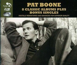 Pat Boone - 8 Classic Albums Plus Bonus Singles - 4 Audio CD&#39;s - £31.86 GBP