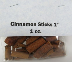 1&quot; Cinnamon Sticks Culinary 1 oz Herb Flavoring Cooking Add to Coffee Mull Wine - £7.63 GBP