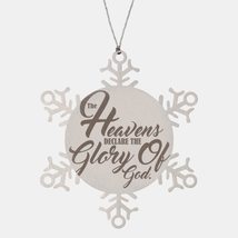 Motivational Christian Stainless Steel Bracelet, The Heavens Declare The... - £19.22 GBP