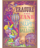 Erasure - Tank the Swan  the Balloon Live (2 DVDs, 2004) w/ Poster & Booklet - £18.73 GBP