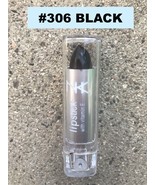 NICKA K NEW YORK NK LIPSTICK #306 BLACK SEMI MATTE FINISH - $1.49