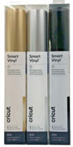 Cricut Smart Vinyl Removable 3 Roll Bundle Lot For Explore 3 or Maker 3 New - £19.73 GBP