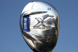 New Mens Blue X2 Rh Hybrid #5 - 28 Degree Rescue R Flex Utility Golf Club - £61.61 GBP