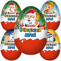 Kinder Chocolate CHRISTMAS chocolate stocking treat 1ct. XL 6 in. tall FREE SHIP - £13.40 GBP