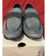 ALDO Kirsu Men’s Size 12 Blue Woven Loafers Dress Shoes Slip-On Euro 45 ... - $54.82 CAD