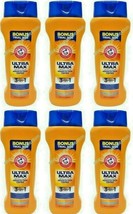 (6) Arm Hammer Ultra Max COOL WATER 3-in-1 Body Wash Shampoo Conditioner 12 ozEa - £26.46 GBP