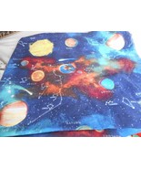 Novelty Space Fabric Solar System Planets stars Constellation 4 yards - $36.00